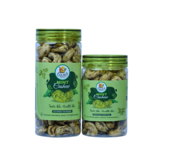MINT CASHEW (130g & 250g) CYLINDER JAR