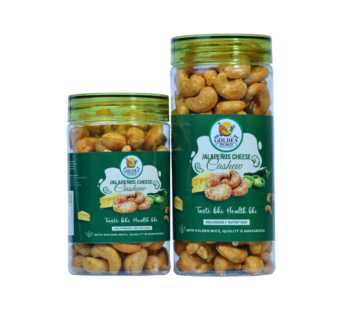 JALAPENOS CHEESE CASHEW (130g & 250g) CYLINDER JAR